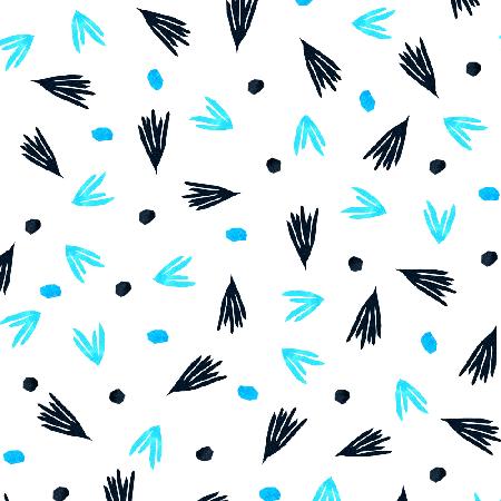 Pointers and Dots Black Blue