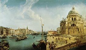 Entrance to the Grand Canal and Santa Maria della Salute, Venice