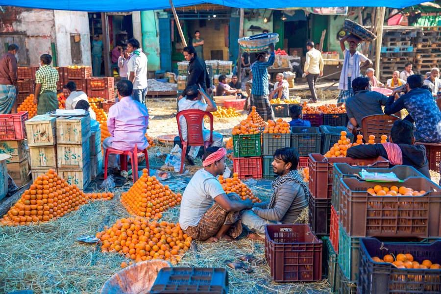 Fruit Market from Miro May