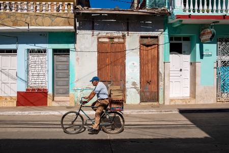 Bicycle in Trinidad, Cuba, Kuba