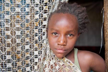 Mädchen Portrait in Nairobi, Kenia Kenya
