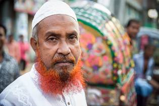 Street in Dhaka, Bangladesch