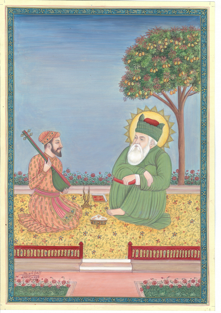 miniature art from Mirza Baig