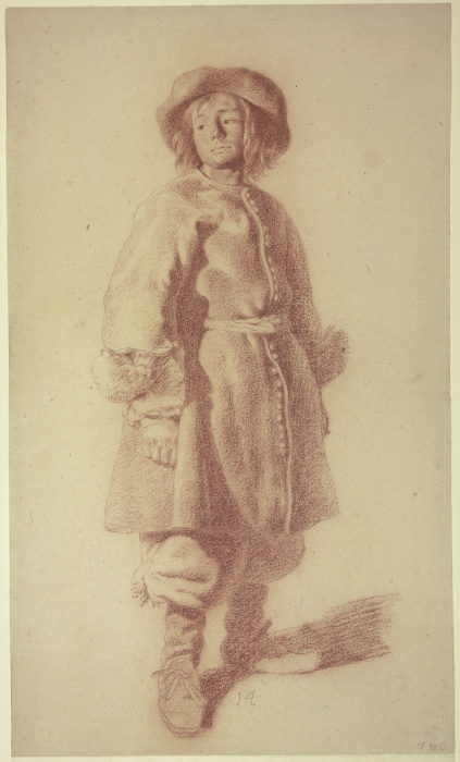 Standing Youth in a Marine Uniform from Moses ter Borch