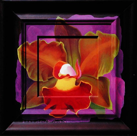 An Attractive Flower, 2002 (oil on canvas)  from Myung-Bo  Sim