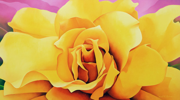The Golden Rose, 2004 (oil on canvas)  from Myung-Bo  Sim