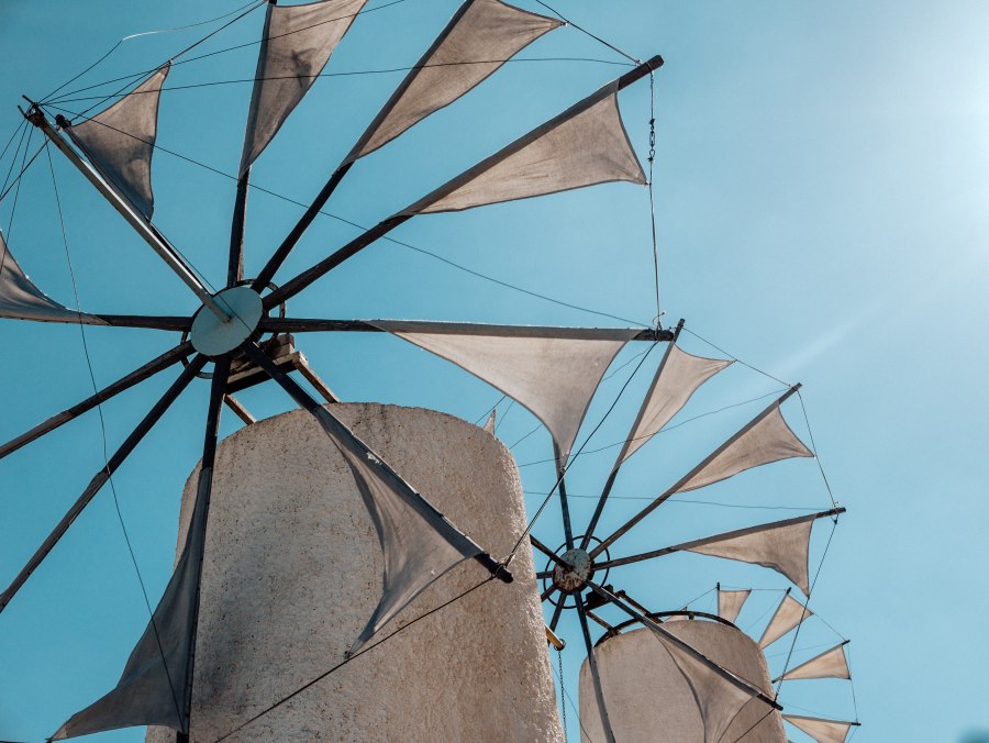 Detail Windmühlen auf Kreta, Lasithi Hochebene from Laura Nenz