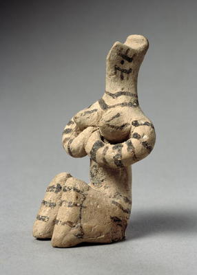 Steatopygous figure, Tell Halaf, 6th-5th Millennium BC (terracotta) from Neolithic