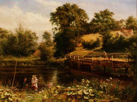 Fishing by the Bridge from Nevil Oliver Lupton