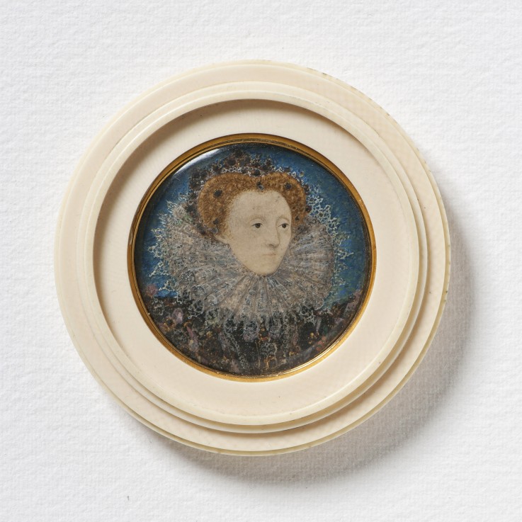 Portrait of Elizabeth I of England from Nicholas Hilliard
