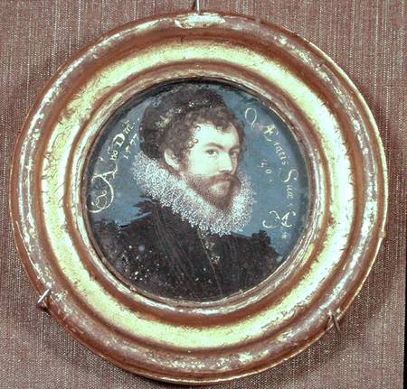 Self portrait at the age of 30 from Nicholas Hilliard
