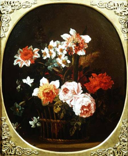 Still Life of Flowers in a Basket from Nicholas Ricoeur