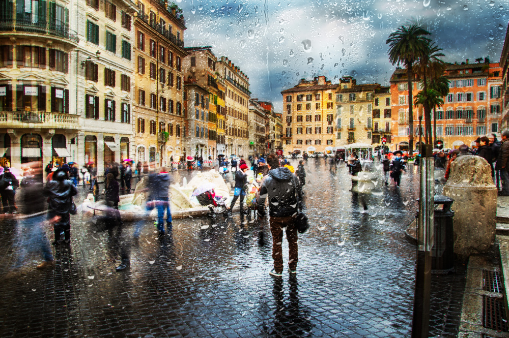 Tourists at Piazza di Spagna from Nicodemo Quaglia