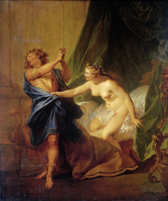 Joseph and Potiphar's Wife from Nicolas Bertin