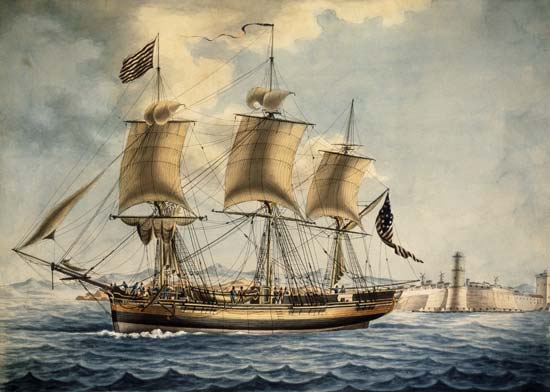 Ship Alfred of Salem from Nicolas Cammillieri