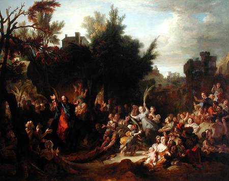 The Entry of Christ into Jerusalem from Nicolas de Largilliere