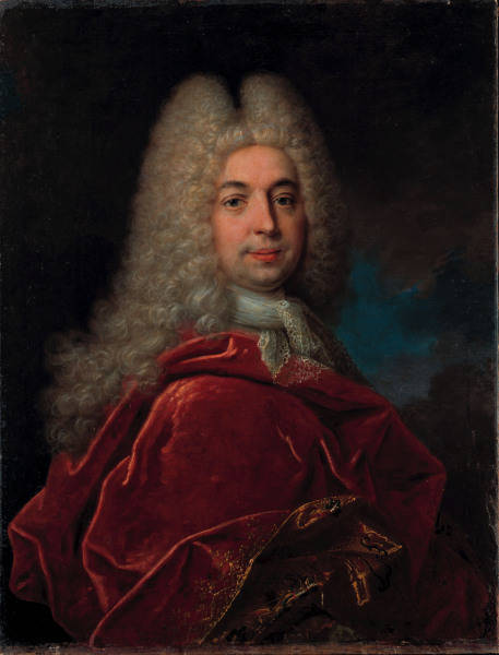 N.de Largilliere / Portrait of a man from Nicolas de Largilliere