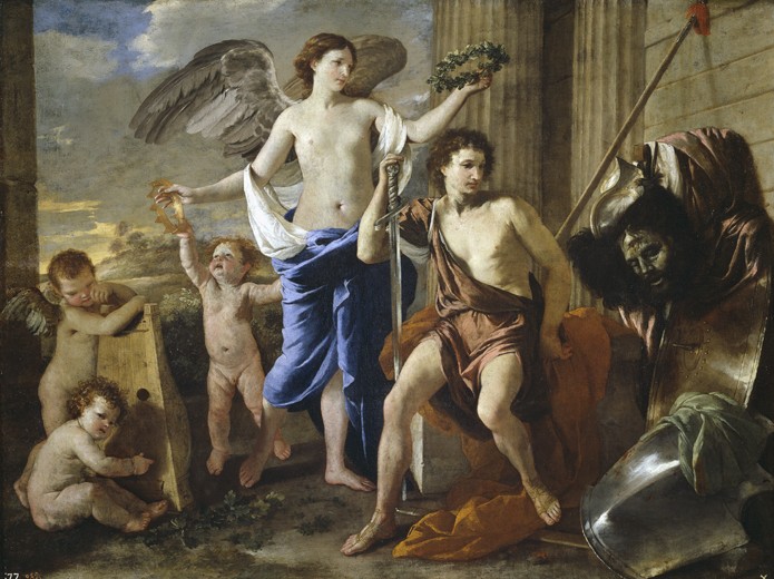 The Triumph of David from Nicolas Poussin