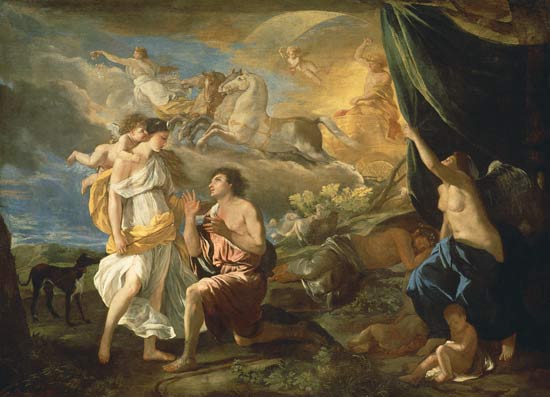 Diana und Endymion from Nicolas Poussin