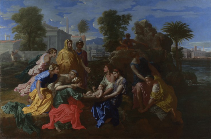The Finding of Moses from Nicolas Poussin