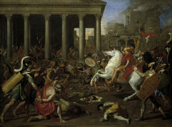 Poussin / Destruction of the Temple from Nicolas Poussin