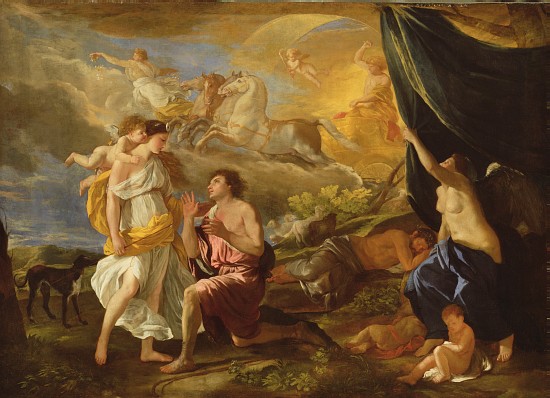 Selene and Endymion from Nicolas Poussin