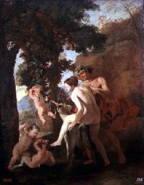Venus, Faun and Putti