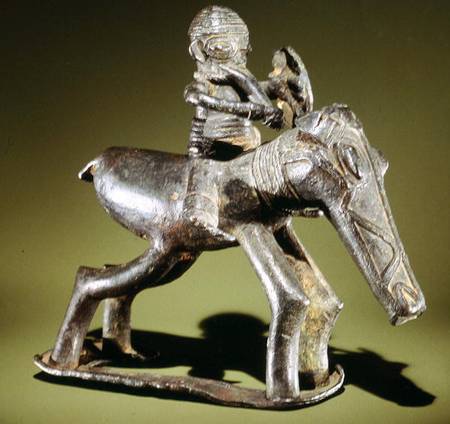 Equestrian Figure, Edo Culture, Benin from Nigerian