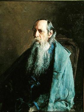 Portrait of the author Michail Saltykov-Shchedrin