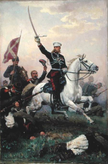 General M.D. Skobelev (1843-82) in the Russian-Turkish War from Nikolai Dmitrievich Dmitriev-Orenburgsky