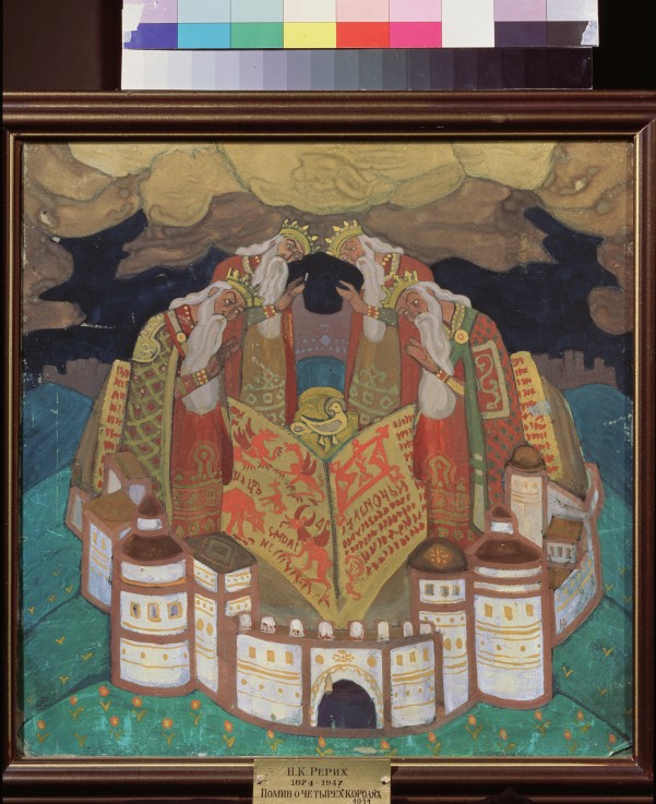 In remembrance of four Kings from Nikolai Konstantinow. Roerich