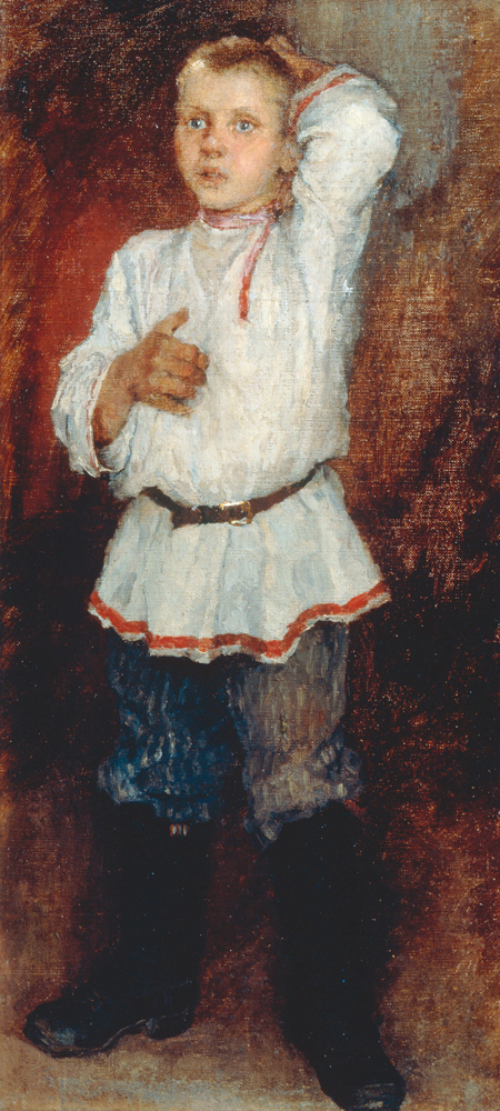 Village boy from Nikolai P. Bogdanow-Bjelski