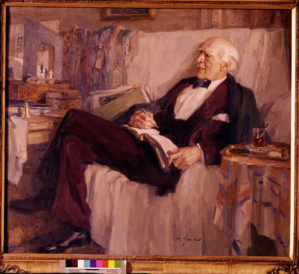Constantin Stanislavski at work from Nikolai Pavlovich Ulyanov