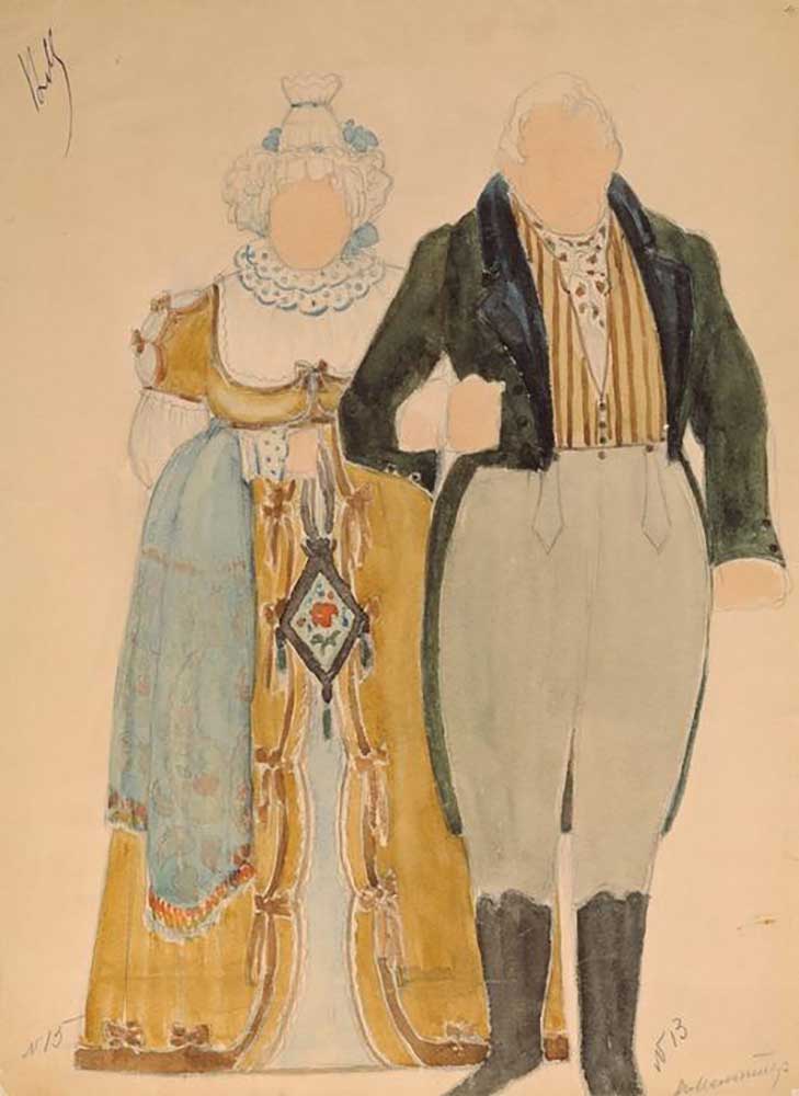 costume designs from Nikolai Pavlovich Ulyanov