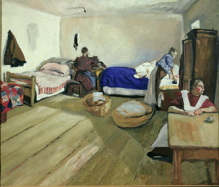 Das Dienstmädchenzimmer from Nina Jakowlewna Simonowitsch-Jefimowa