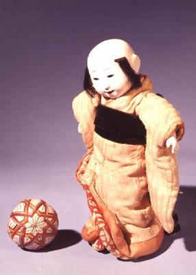 31:Japanese doll with composition, used c.1900 from 