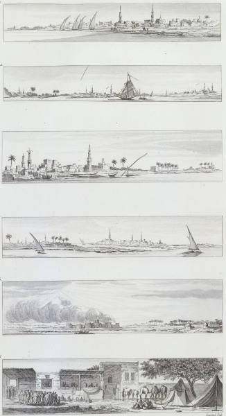 Egypt / Views / Etchings aft.Denon from 