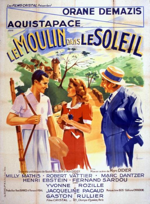 Affiche du film Le Moulin dans le soleil de MarcDidier from 