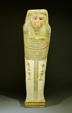 An Egyptian Wood Sarcophagus from 