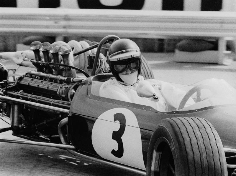 Austrian pilot Jochen Rindt at Grand Prix of Monaco from 