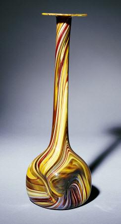 A Fine Clutha Solifleur Vase Designed By Christopher Dresser (1834-1904)