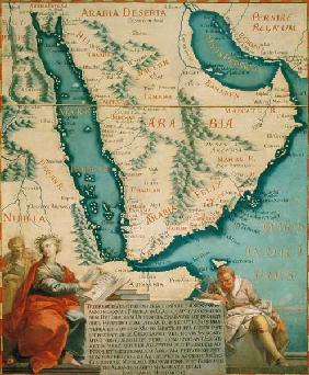 Map of Arabia / 1540/1761