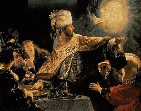 Belshazzar''s Feast c.1636-38 from 
