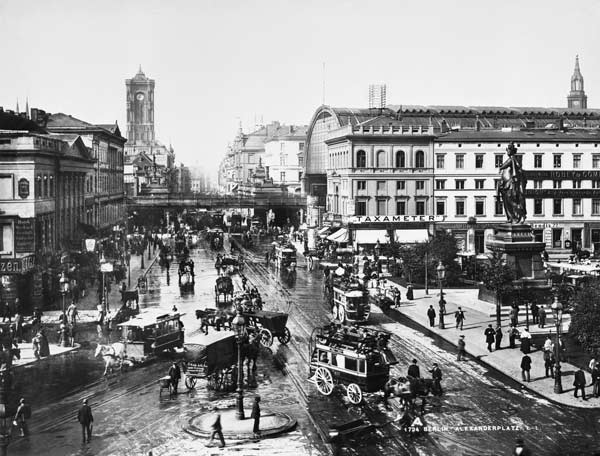 Berlin / Alexanderplatz & Berolina /1900 from 
