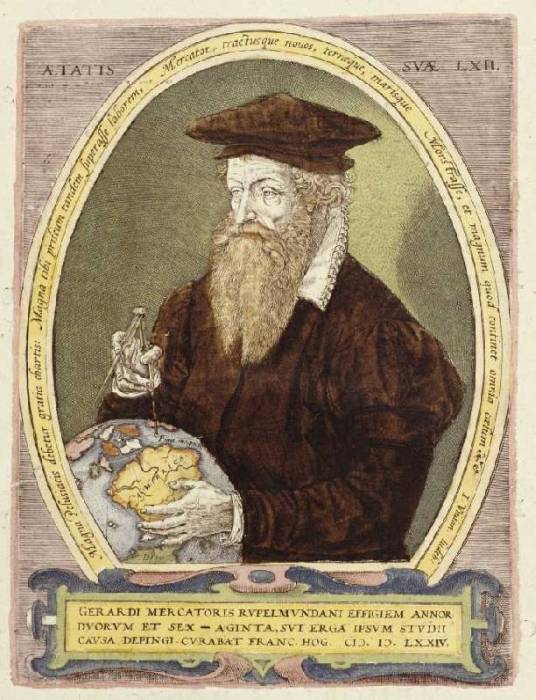 Bildnis von Gerhard Mercator from 