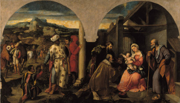 Adoration of Kings / Bonifazio Veronese from 