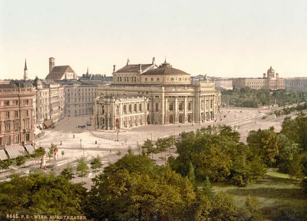 Vienna, Burgtheater from 