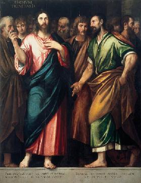 Bonifazio Veronese / Christ & Disciples