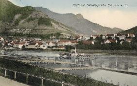 Blick über Elbe auf Sebusein