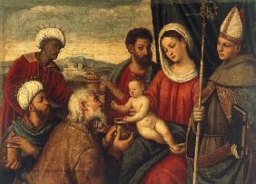 Bonifazio Veronese / Adoration of Kings